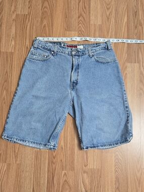 Men's Light Blue Denim Shorts